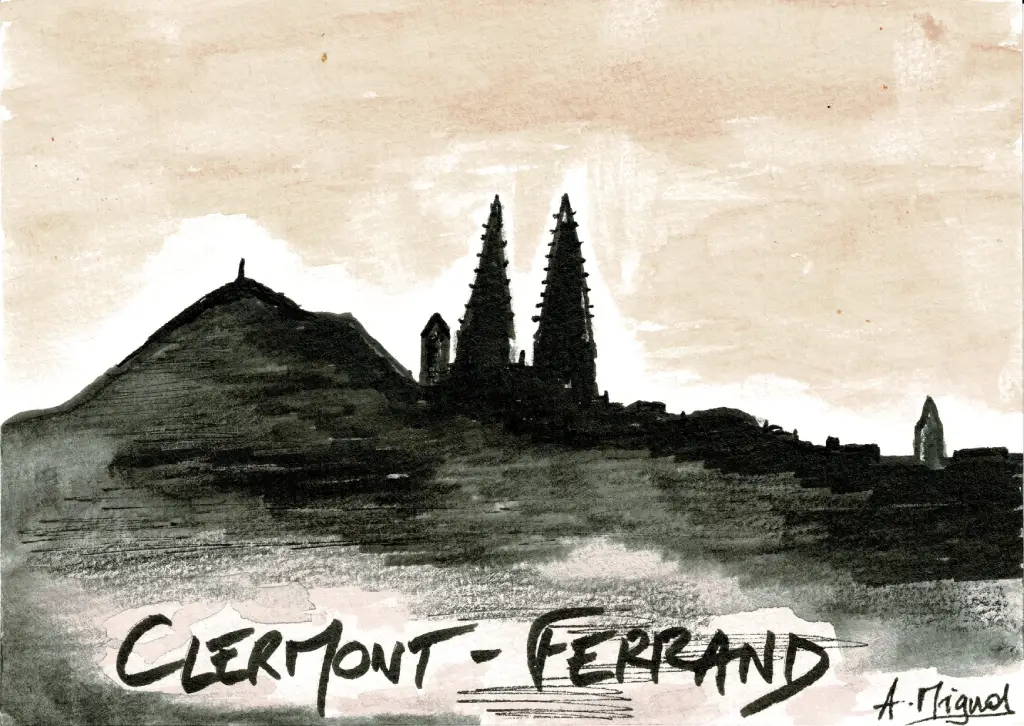 Née à Clermont-Ferrand